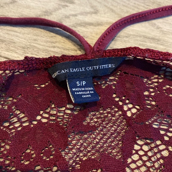 lace back tank top - Picture 3 of 3